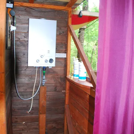 Tente Tipi Nature, Calme, Cascade Et Baignade A 10 Minutes A Pieds Hotel Saint-Laurent-le-Minier Exterior photo