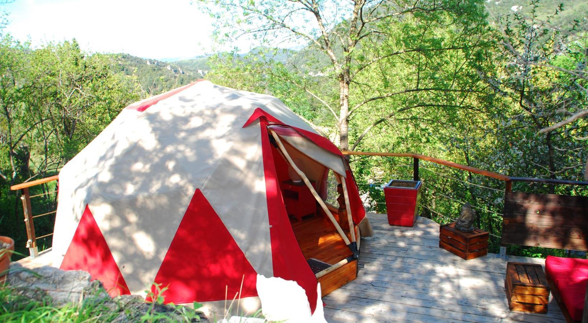 Tente Tipi Nature, Calme, Cascade Et Baignade A 10 Minutes A Pieds Saint-Laurent-le-Minier