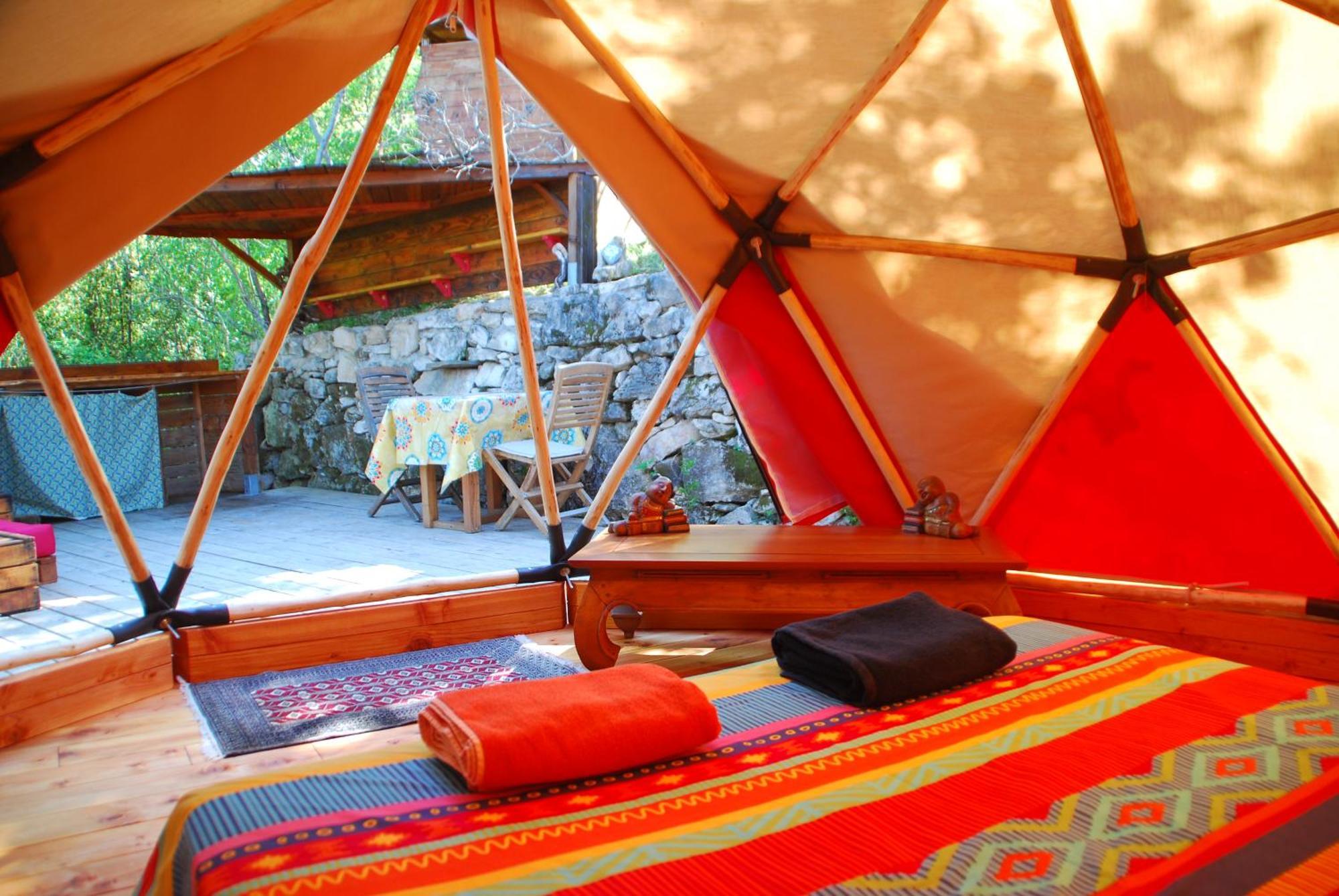Luxuszelt Tente Tipi Nature, Calme, Cascade Et Baignade A 10 Minutes A Pieds Saint-Laurent-le-Minier