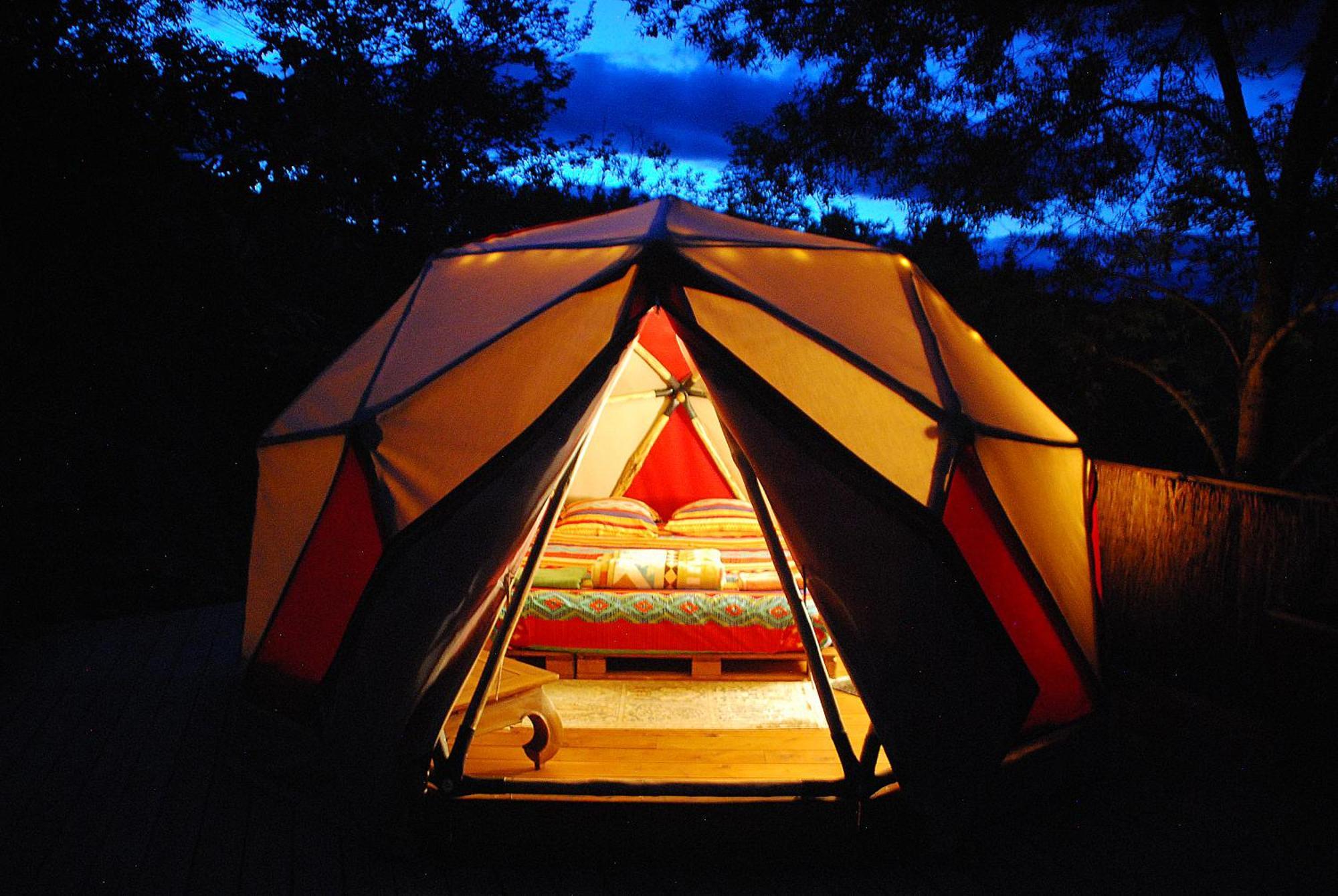 Tente Tipi Nature, Calme, Cascade Et Baignade A 10 Minutes A Pieds * Saint-Laurent-le-Minier